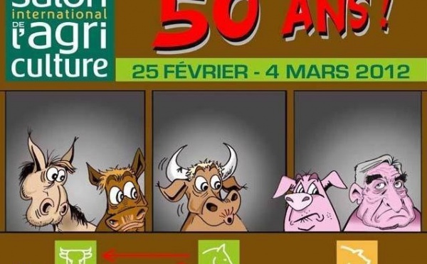 DESSIN DE PRESSE: Chevaux, vaches et cochons au Salon de l'Agriculture