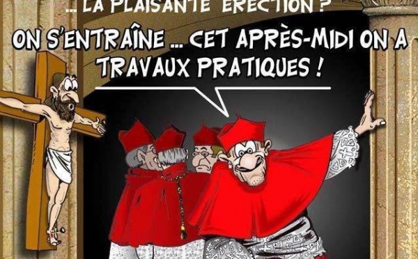 DESSIN DE PRESSE: Deux pendantes pour un conclave