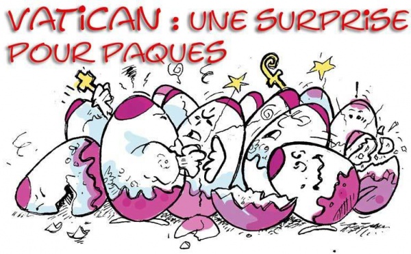 DESSIN DE PRESSE: Vatican, le conclave c'est parti!