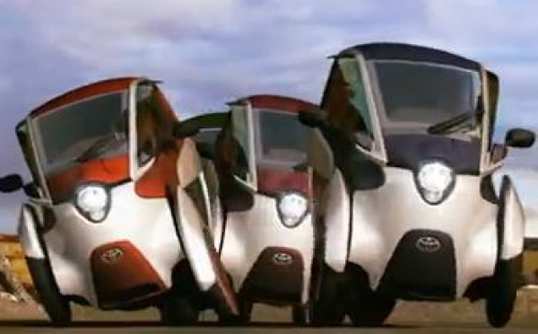 The TOYOTA i-ROAD