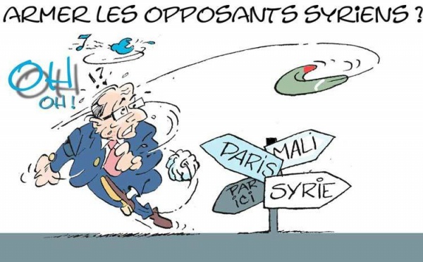 DESSIN DE PRESSE: L'effet boomerang des armes en Syrie