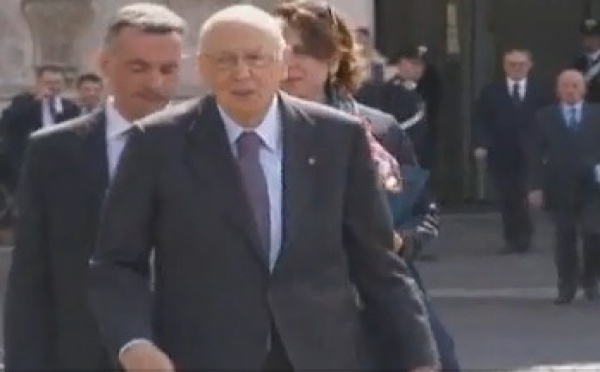 Actu à la une - L'ancien Président italien reprend du service à 87 ans