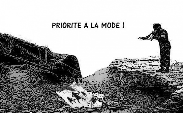 DESSIN DE PRESSE - Effondrement de l'industrie de la mode