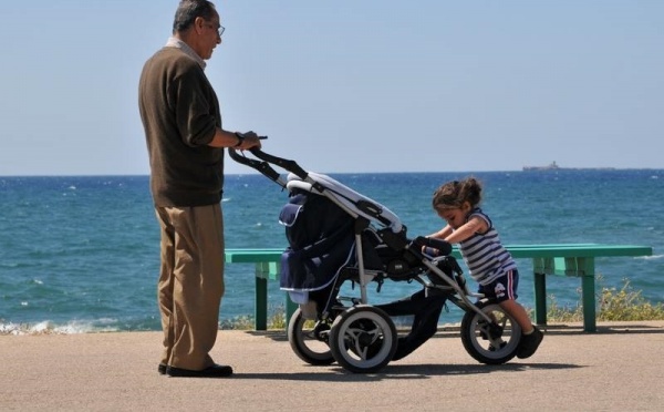 IMAGE DU JOUR - A l’extérieur de la poussette