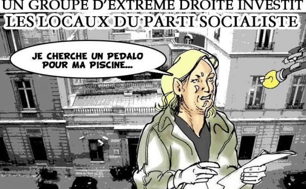 DESSIN DE PRESSE: Les fachos s'invitent à Solférino