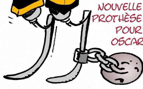 DESSIN DE PRESSE: Pistorius ne graisserait pas que ses pattes