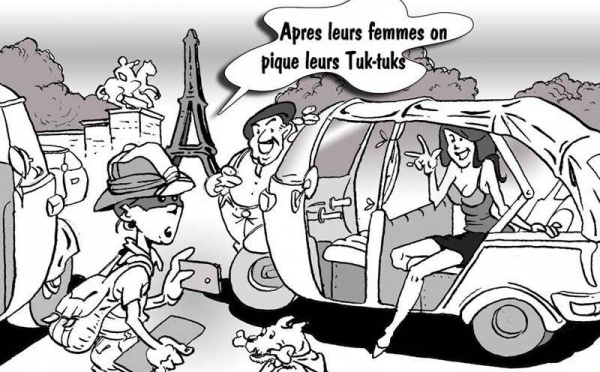 DESSIN DE PRESSE: Les tuk-tuks envahissent Paris