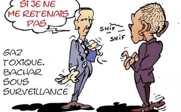 DESSIN DE PRESSE: Le gaz moutarde leur monte au nez