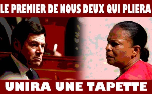 DESSIN DE PRESSE: Christian et Christiane sont sur un plateau