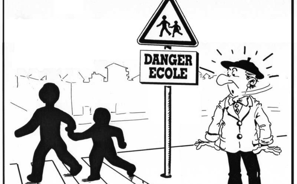 DESSIN DE PRESSE: L'école a son rythme scolaire