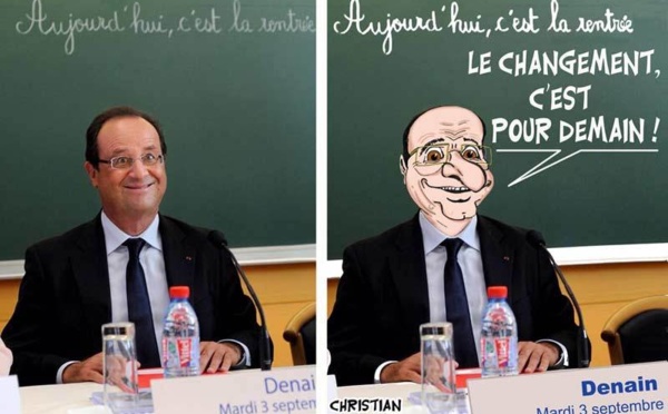 DESSIN DE PRESSE: Hollande tirera la gueule l'année prochaine