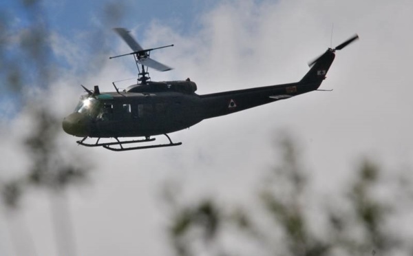 L’IMAGE DU JOUR – Hélicoptère militaire