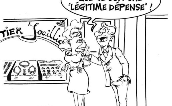 DESSIN DE PRESSE: L'affaire du bijoutier de Nice