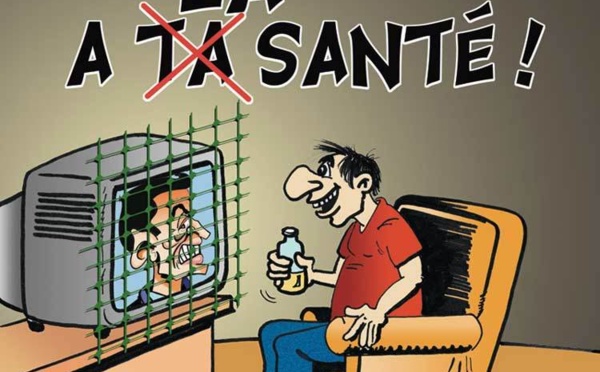 DESSIN DE PRESSE: Sarkozy blanchi