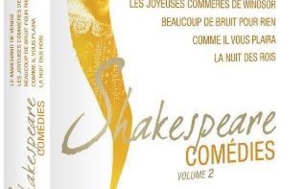 Cinq comédies de Shakespeare aux Editions Montparnasse