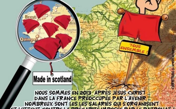 DESSIN DE PRESSE: Bel exemple de patriotisme