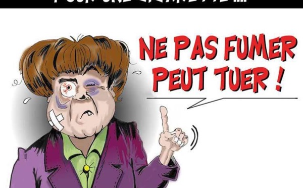 DESSIN DE PRESSE: Arrêter de fumer a failli tuer