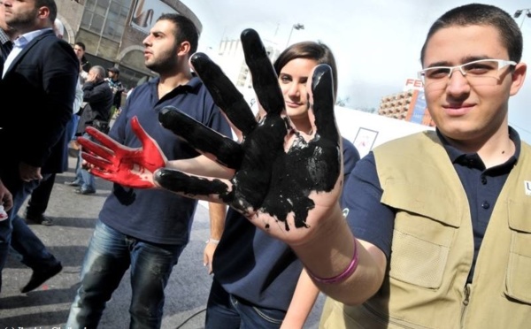 L’IMAGE DU JOUR – Contre la violence