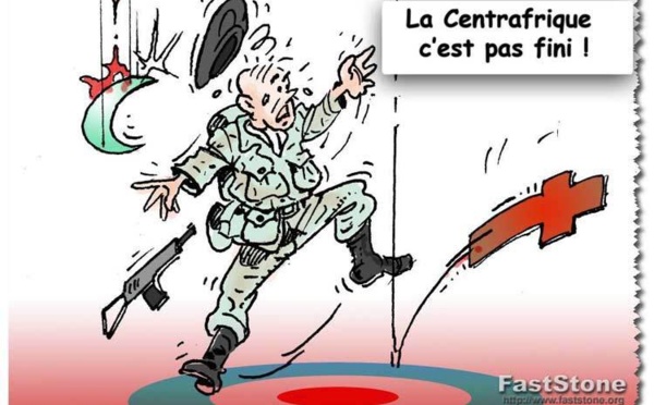 DESSIN DE PRESSE: Le bourbier centrafricain