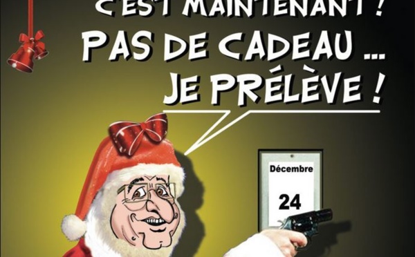 DESSIN DE PRESSE: Le père Noël est une ordure
