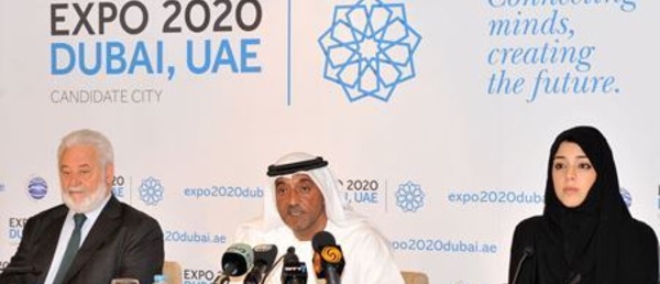 Dubai accueillera l'Exposition Universelle en 2020