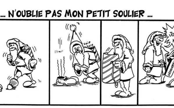 DESSIN DE PRESSE: Petit Papa Noël