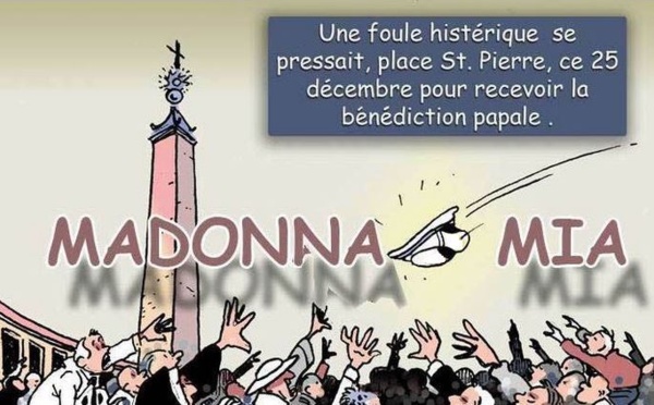 DESSIN DE PRESSE: Une homélie papale natale très attendue