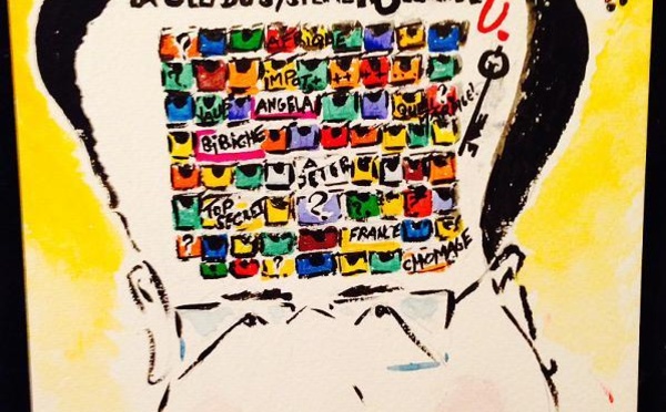 DESSIN DE PRESSE: La clé du système Hollande