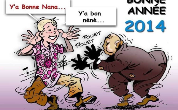 DESSIN DE PRESSE: Bonne année 2014