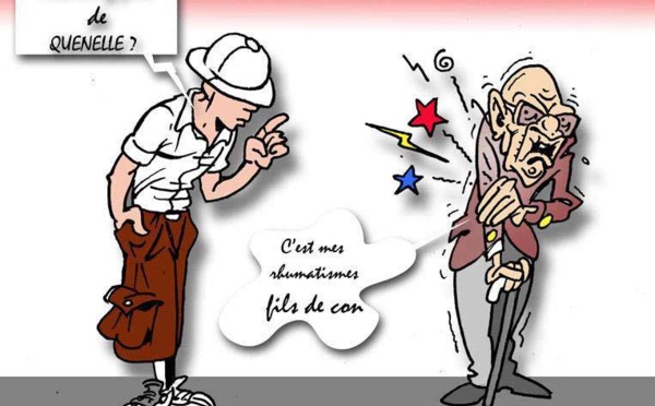 DESSIN DE PRESSE: Un ancien SS d'Oradour inculpé