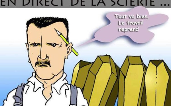 DESSIN DE PRESSE: Négociation syrienne à Genève