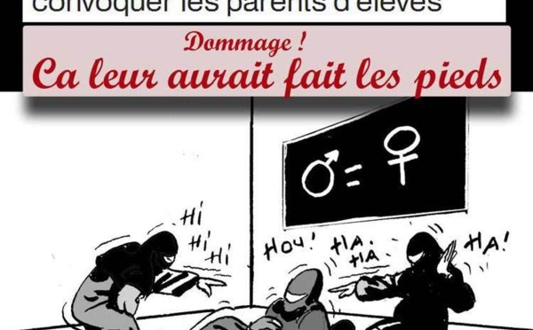 DESSIN DE PRESSE: Folle rumeur sur la théorie du genre à l'école