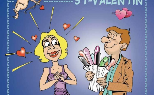 DESSIN DE PRESSE: Quel cadeau pour votre Valentine?