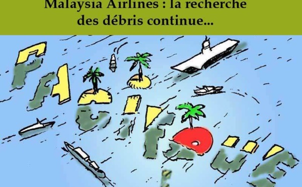 DESSIN DE PRESSE: À la recherche du Boeing perdu