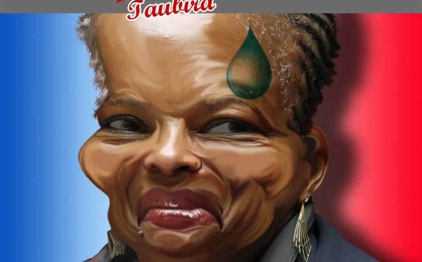 DESSIN DE PRESSE: Taubira dans la tourmente