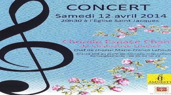Amnesty International - Concert chorale