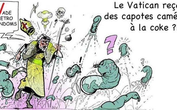 DESSIN DE PRESSE: Le complot d'un catho camé a capoté