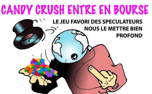 DESSIN DE PRESSE: Premier Candy krach boursier