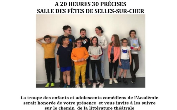 Théâtre : l’Académie des beaux-arts du Centre de la France de retour sur scène