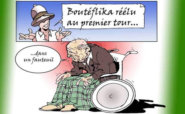 DESSIN DE PRESSE: Comédie algérienne en un acte