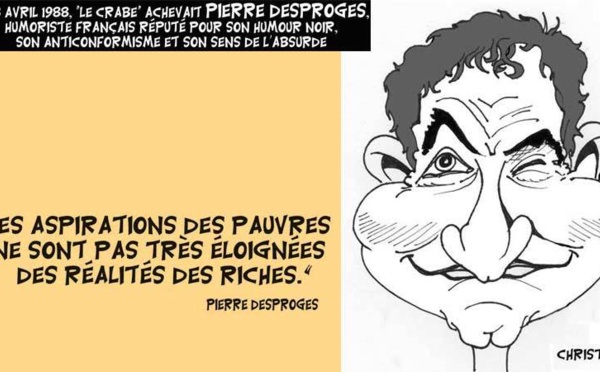 DESSIN DE PRESSE: In memoriam Desproges