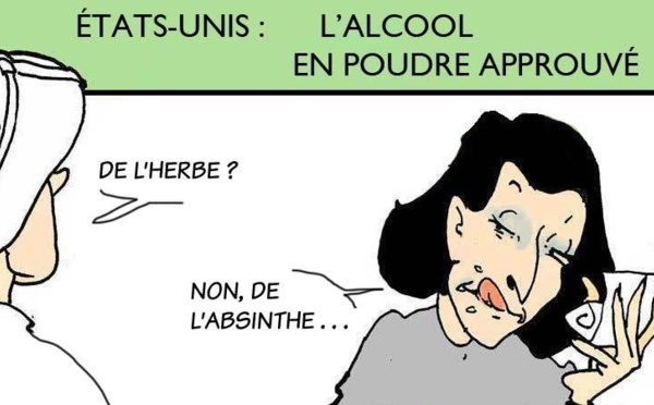 DESSIN DE PRESSE: Des cocktails en poudre