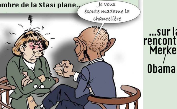 DESSIN DE PRESSE: Le renseignement allemand trépigne