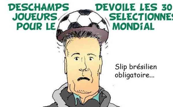 DESSIN DE PRESSE: Copacabana-Express pour les Bleus