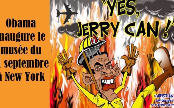 DESSIN DE PRESSE: Obama inaugure le musée du 11 septembre