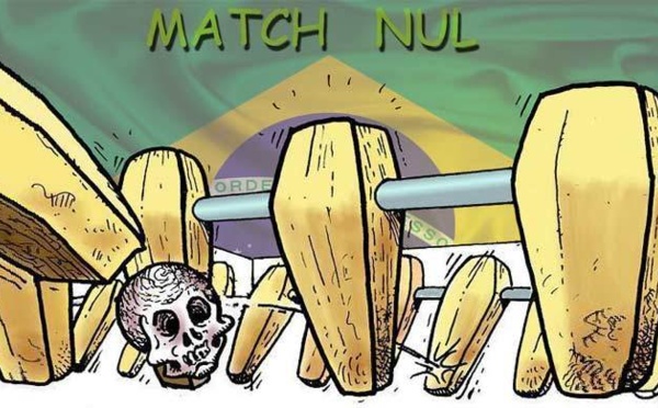 DESSIN DE PRESSE: Otages dans une prison brésilienne