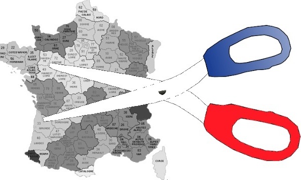 DESSIN DE PRESSE: Découpage territorial en France