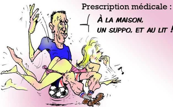 DESSIN DE PRESSE: Ribéry forfait pour le mondial