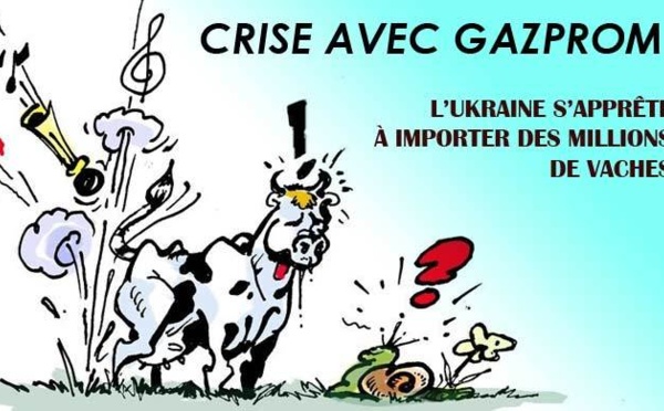 DESSIN DE PRESSE: Les robinets de gaz menacés en Ukraine