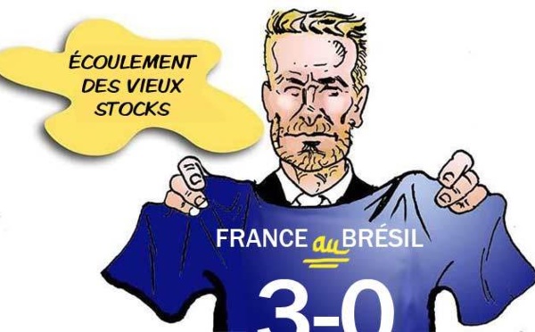 DESSIN DE PRESSE: Les Bleus démarrent en beauté